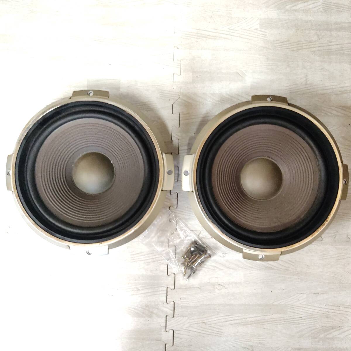 SANSUI MAX140W 8Ω ウーハー ウーファー W-252 スピーカー 低音 ユニット セット 機器:S-F750 中古 山水 サンスイ 動作確認済み 送料無料拍卖