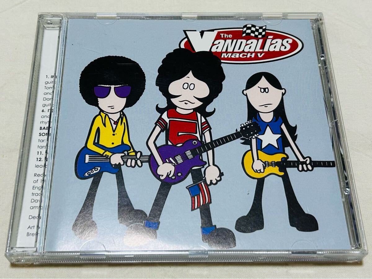 THE VANDALIAS★ヴァンダリアス★MACH Ⅴ★BIG DEAL 9015-2★14曲収録★パワーポップ拍卖