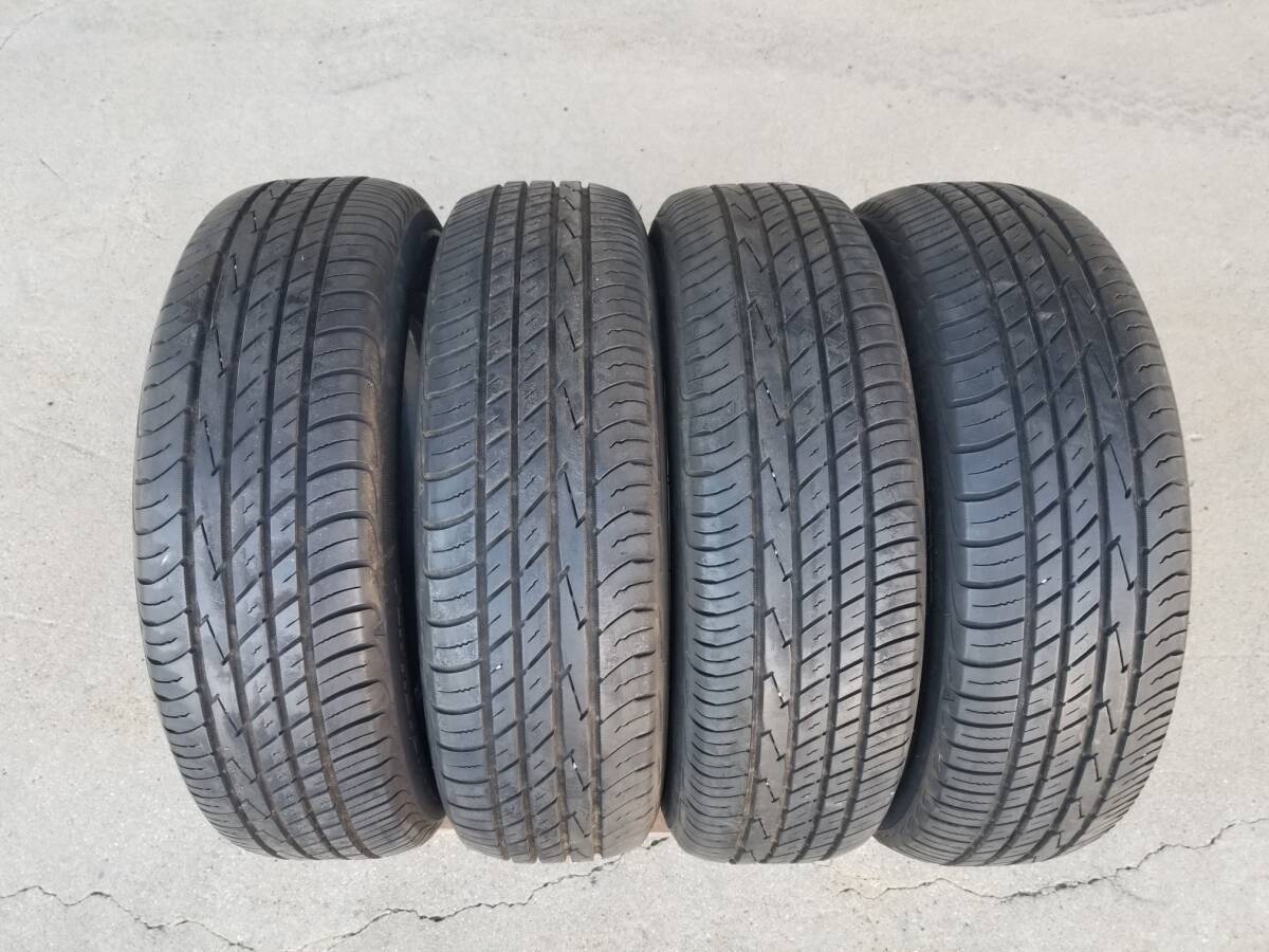 送料込!バリ山ですが… 中古タイヤ トーヨータイヤ トランパス MP4 165/70R13 中古 4本セット 売り切り拍卖