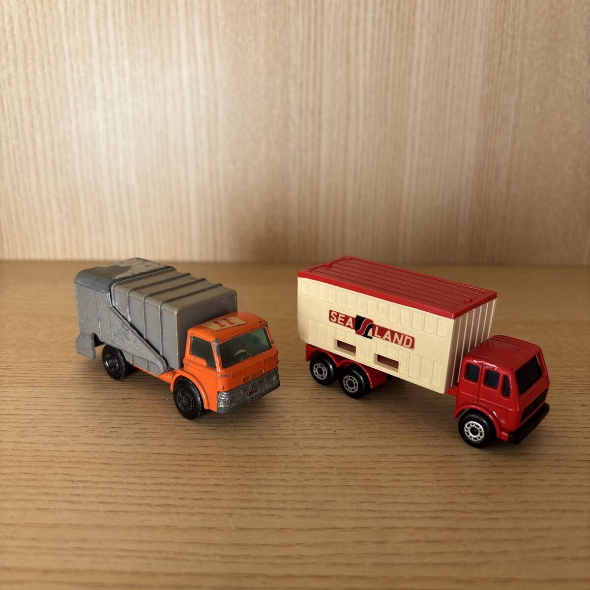 【マッチボックス MATCHBOX トラック 2台】昭和レトロ 当時物 ヴィンテージ イギリス拍卖