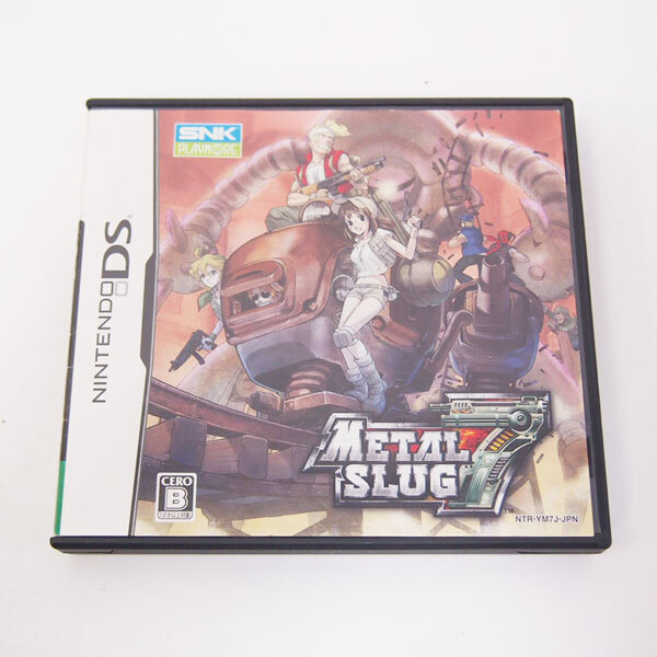 メタルスラッグ7 ニンテンドーDSソフト 起動確認済 NINTENDO DS METAL SLUG 7 2Dアクションシューティング (JA36) 拍卖