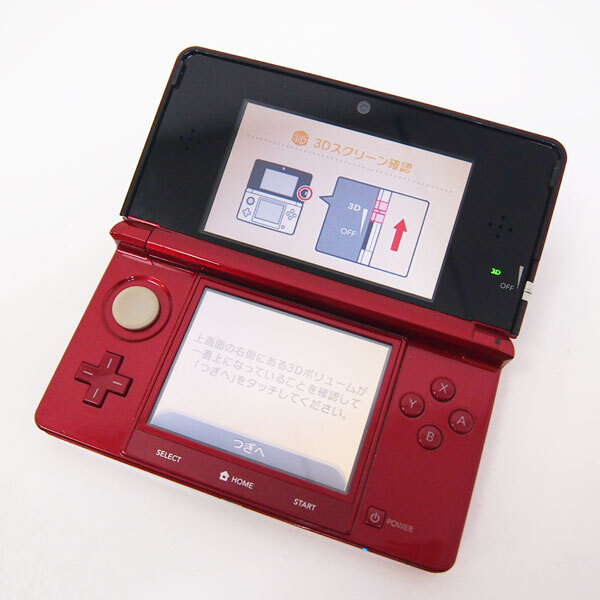 ニンテンドー3DS 本体のみ CTR-S-JPN-C0 初期化済 起動確認済 現状品 NINTENDO 3DS (JA44)拍卖