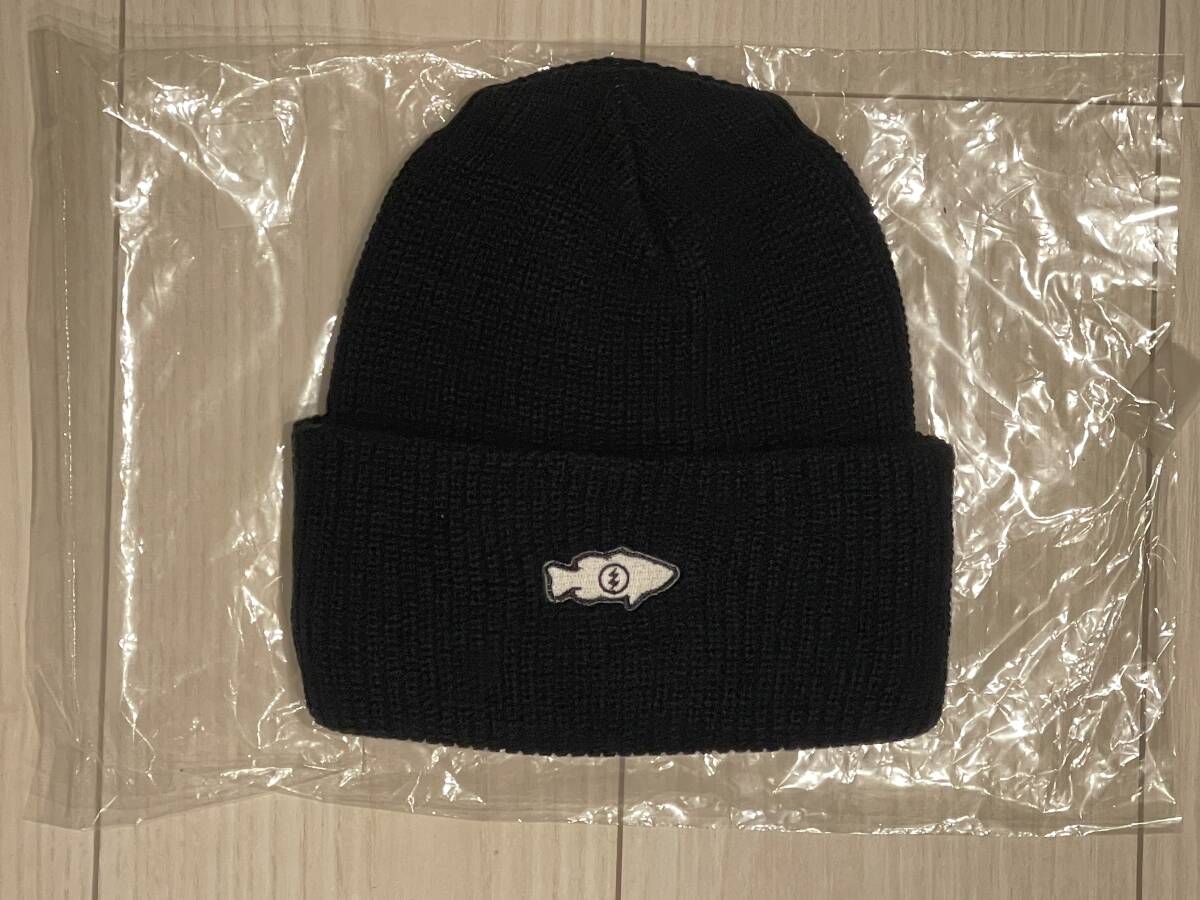 【新品未使用】BASS BRIGADE バスブリゲード ニット帽 ブラック BRGD DRT ジャッカル deps ガンクラフト IMAKATSU ロマンメイド 拍卖