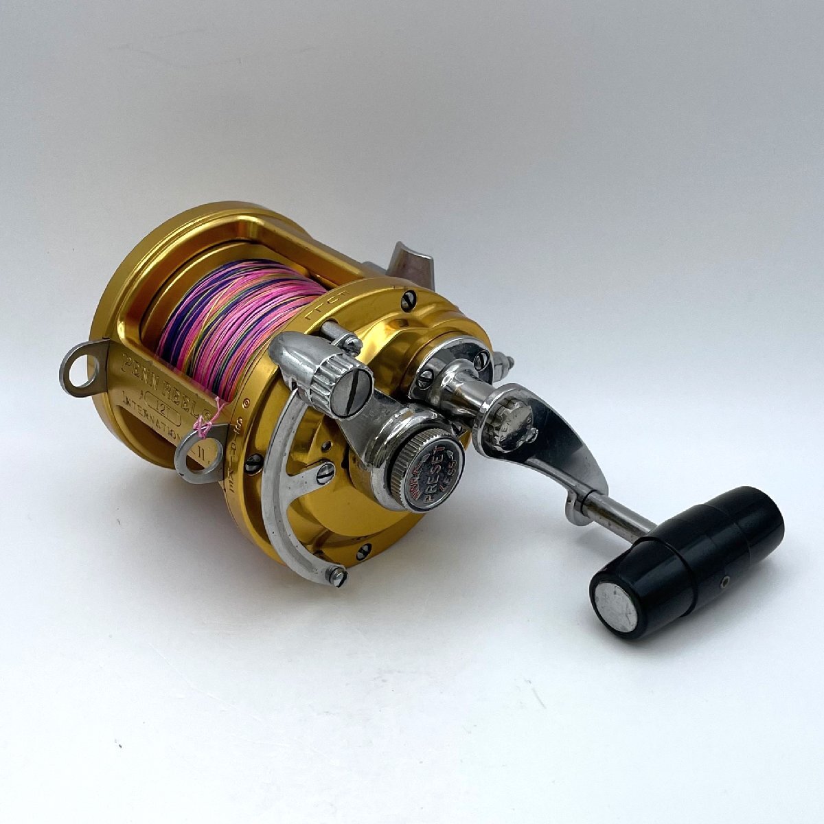 1円~/PENN/ペン/REELS/12T/INTERNATIONAL/Ⅱ/インターナショナル2/ベイトリール/船用リール/釣り具/フィッシング/ジャンク/R083拍卖