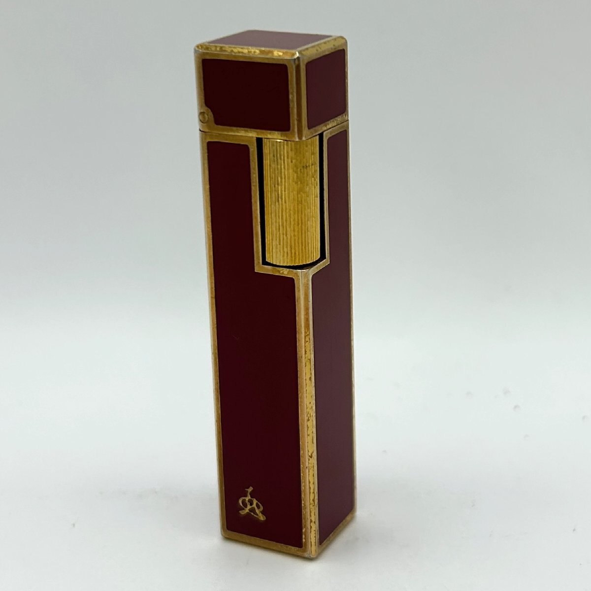 Marman/マルマン/ローラー/レッド×ゴールドカラー/ガスライター/煙草/喫煙具/喫煙グッズ/コレクション/ジャンク/P088拍卖