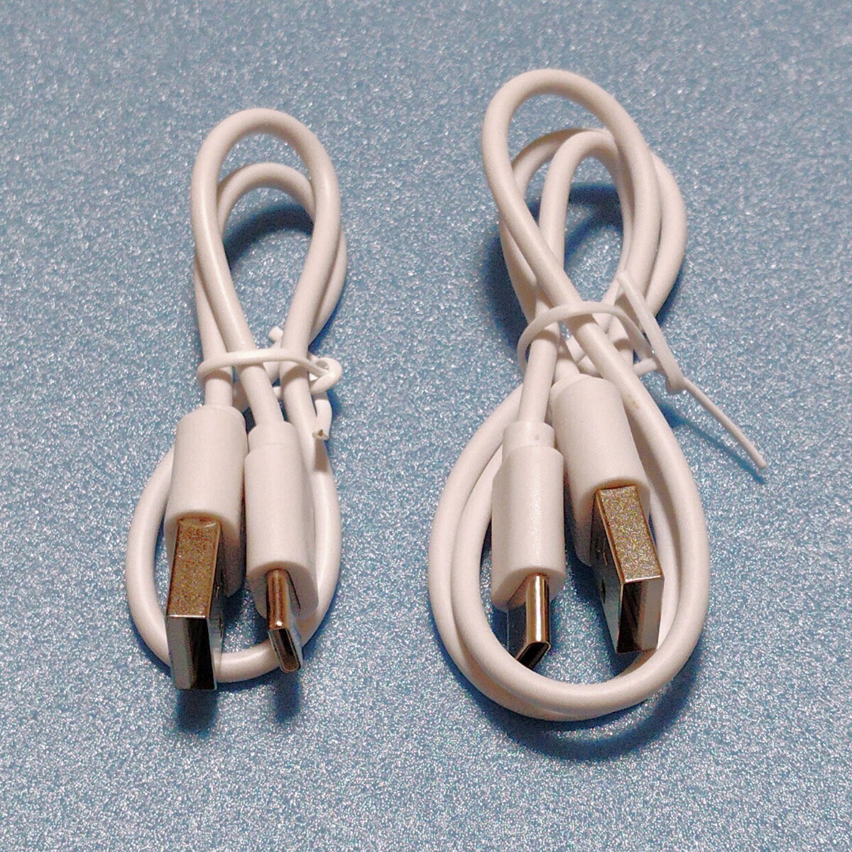 新品 タイプC 充電ケーブル 2本 白 ホワイト USB Type - C USB - A USBケーブル拍卖