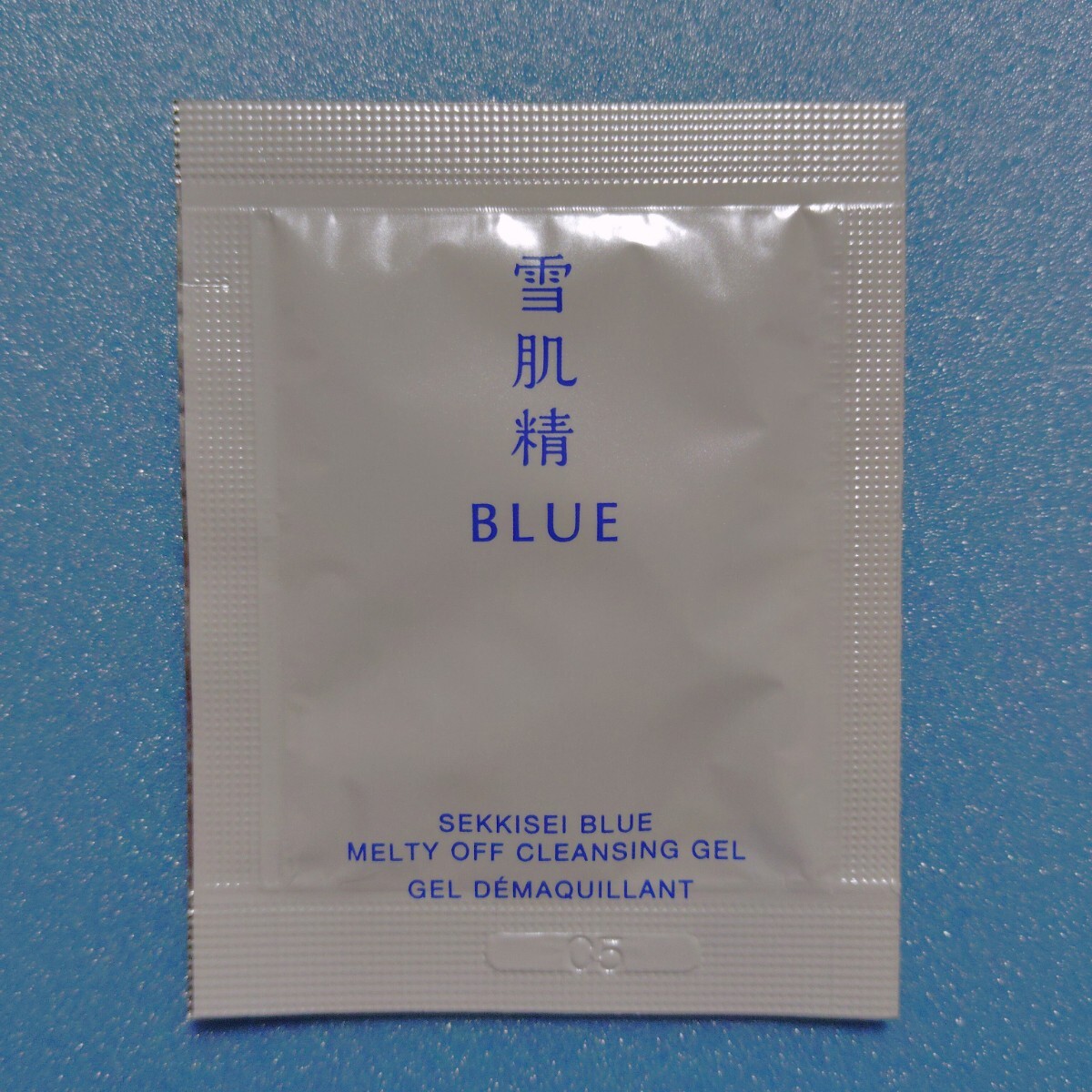 雪肌精 BLUE サンプル メルティ オフ クレンジング ジェル メイク落とし 3g 3.1ml 試供品拍卖