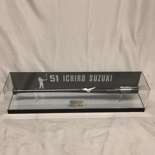 1円 ミズノ プレミアム レプリカバット ミズノプロ AO ICHIRO イチロー 51 MODEL 2010 硬式 木製バット ケース付き拍卖