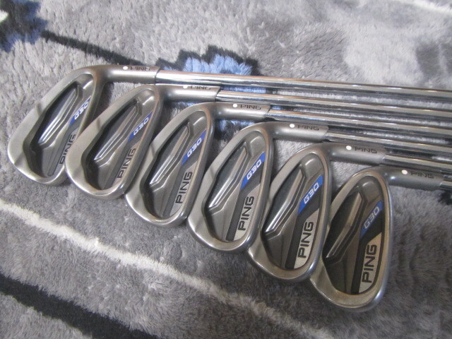PING G30 アイアン 950GH R 白ドット 6本セット USED拍卖