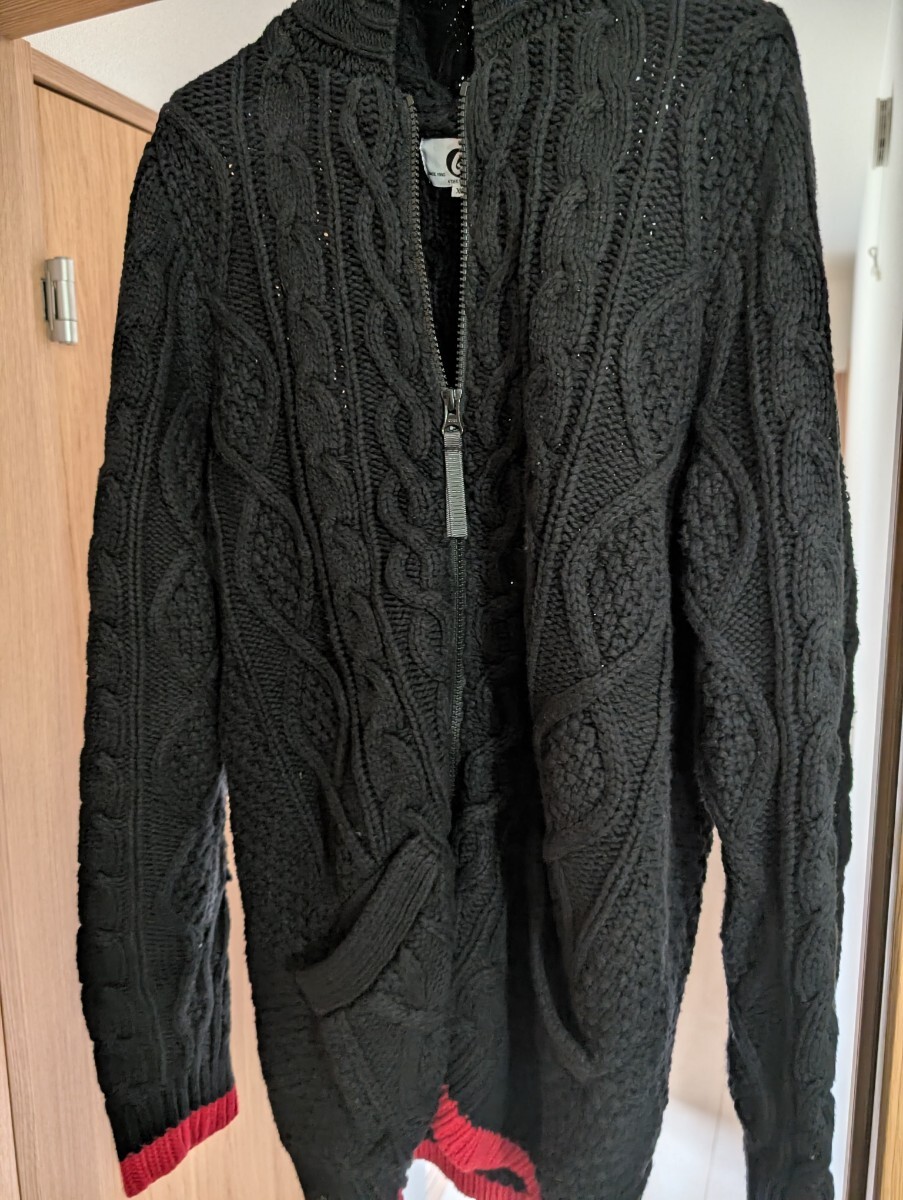 GOODENOUGH フィッシャーマン ケーブルニット ライン パーカー 入手困難拍卖