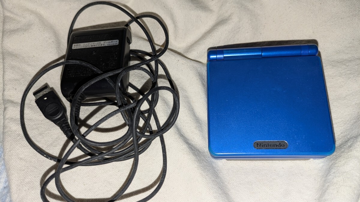 ロックマン エグゼ4 トーナメントブルームーン アクセスセットSP ゲームボーイアドバンスSP ロックマンブルー 本体のみ拍卖