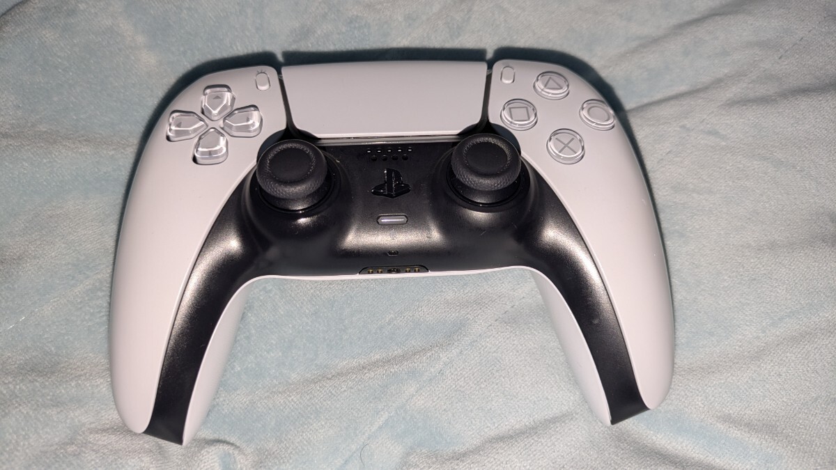 PS5 ワイヤレスコントローラー DualSense CFI-ZCT1J ホワイト 訳有品拍卖