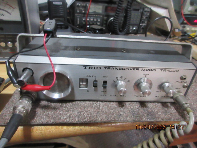 TRIO 50Mhz 0.5~1W  TR-1000 まだ生きてます 拍卖