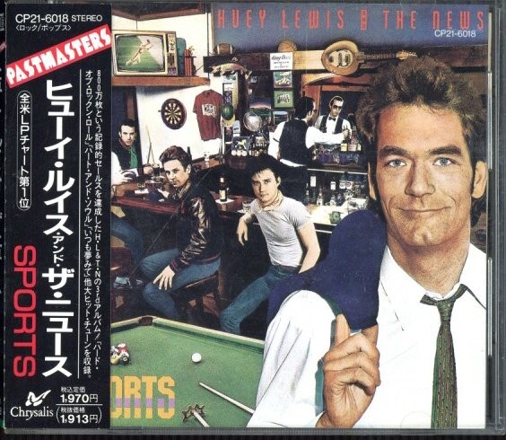 4点まで送料180円!!◆ヒューイ・ルイス・アンド・ザ・ニュース Huey Lewis & The News◆SPORTS◆ヒット曲収録(c1850)拍卖