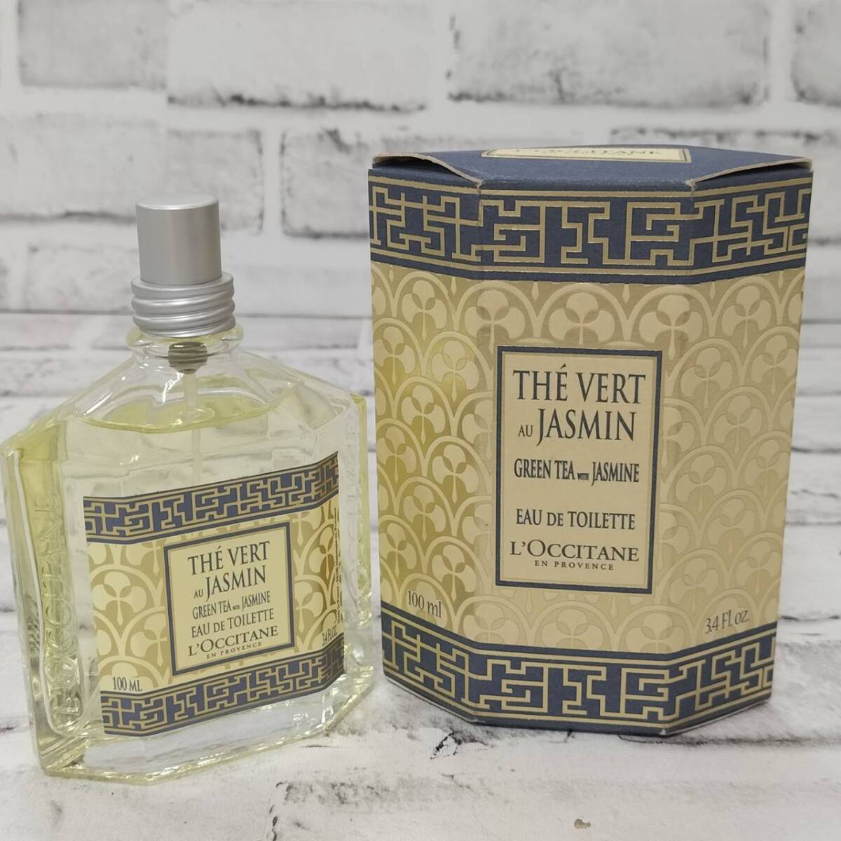 L'OCCITANE ロクシタン ジャスミン グリーンティ THE VERT AU JASMIN EDT 100ml 【26375拍卖