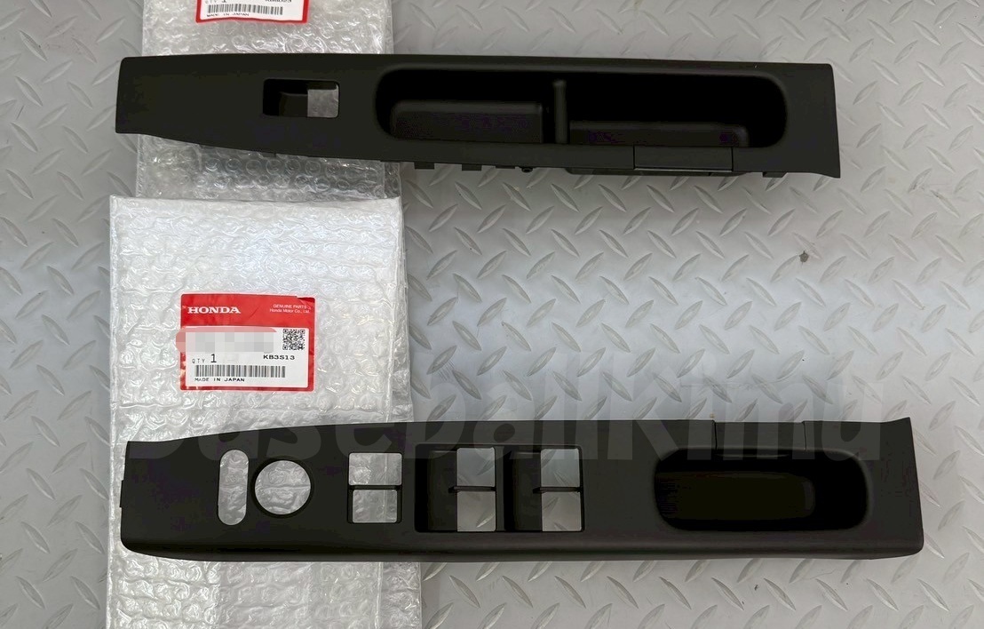 ■新品■ホンダ 純正 N BOX カスタム JF1/JF2 フロントドア スイッチパネル 助手席 運転席側 左右セット ブラック拍卖
