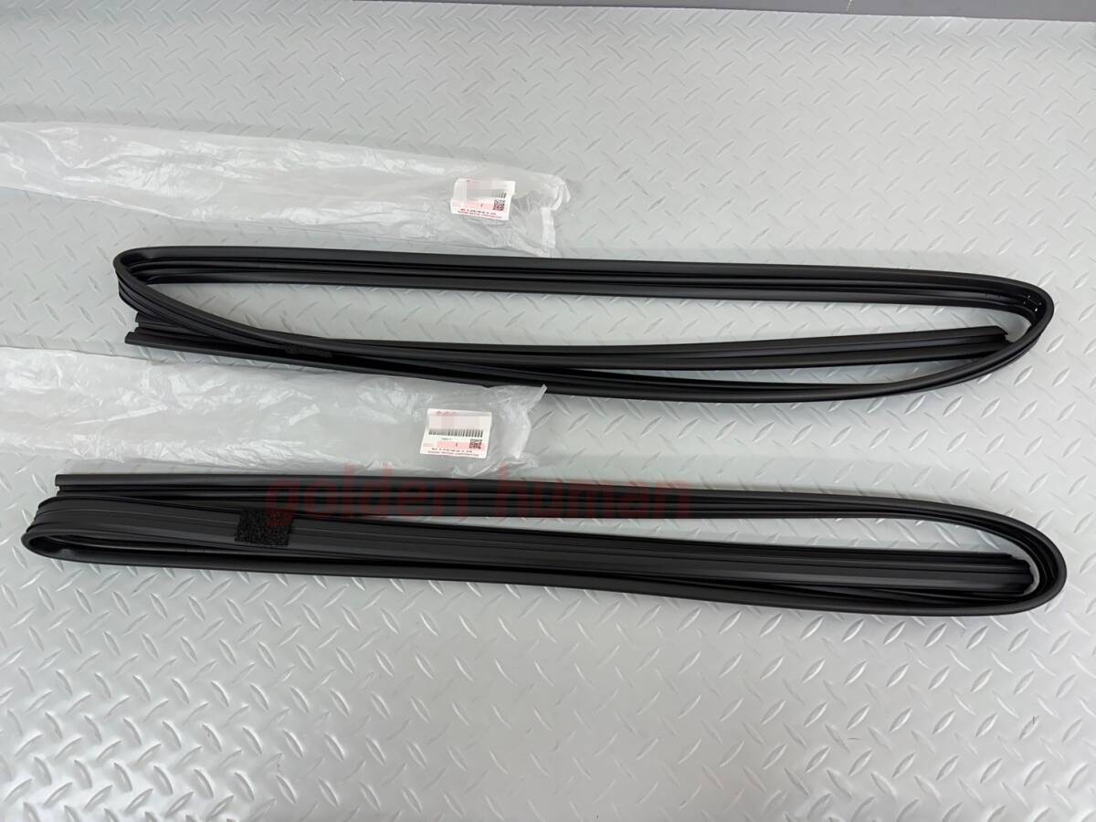 ■新品■スズキ 純正 ジムニー JA11 フロントドア ガラス ランチャンネル 左右セット拍卖