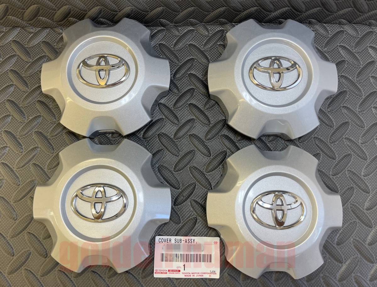 トヨタ 純正 新品 ランドランドクルーザー プラド 150系 中期 ホイルキャップ4個セット センターキャップ TOYOTA拍卖