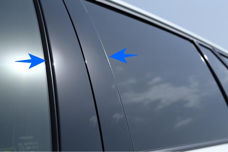 【新品】トヨタ純正 カローラツーリング センターBピラーパネル 前後左右4点セット カローラスポーツ GZグレード拍卖