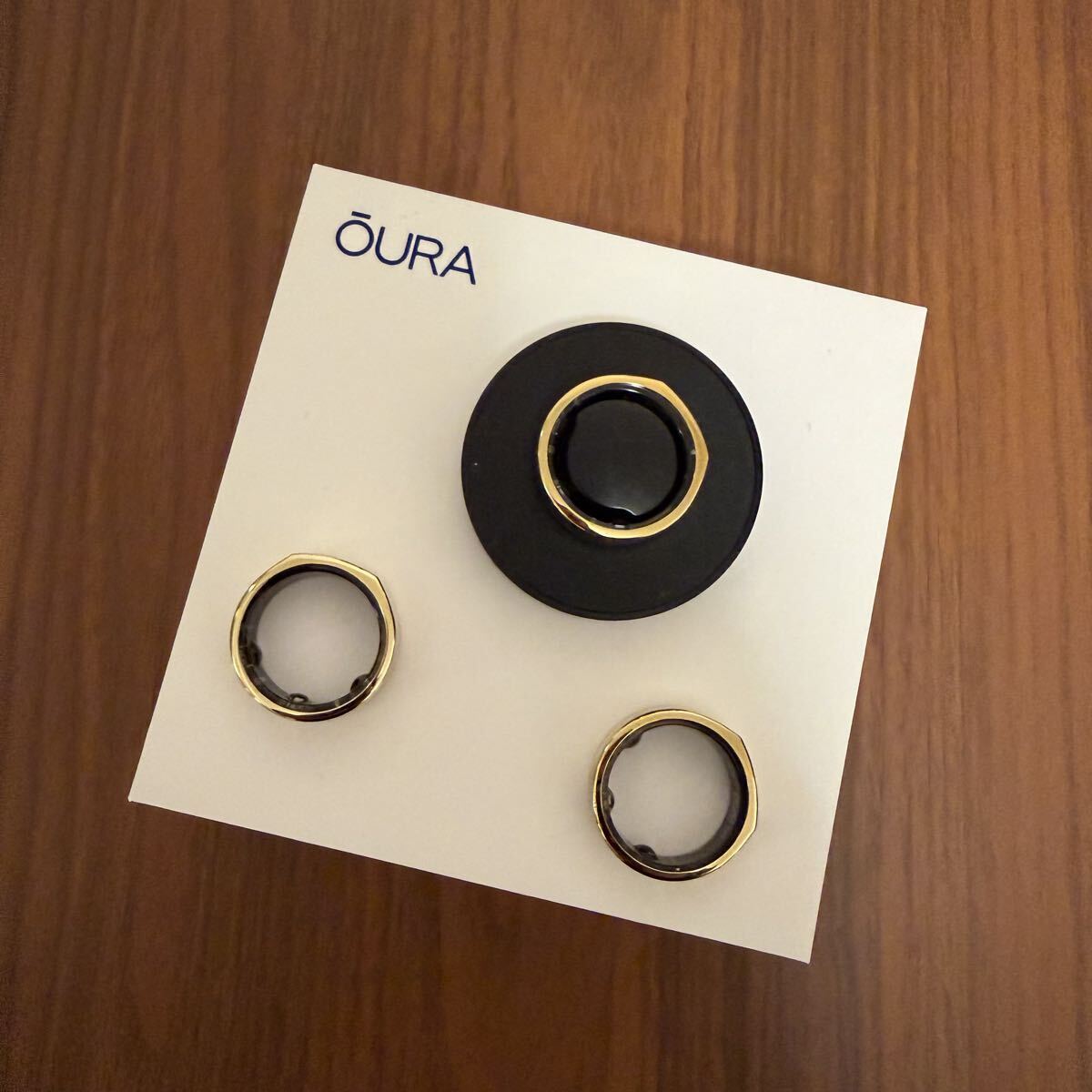 1円〜【動作確認済】Oura Ring Gen3(第3世代)Heritage Gold/US10 Set +予備ワケあり2個セット オーラリング ゴールド スマート 金 拍卖