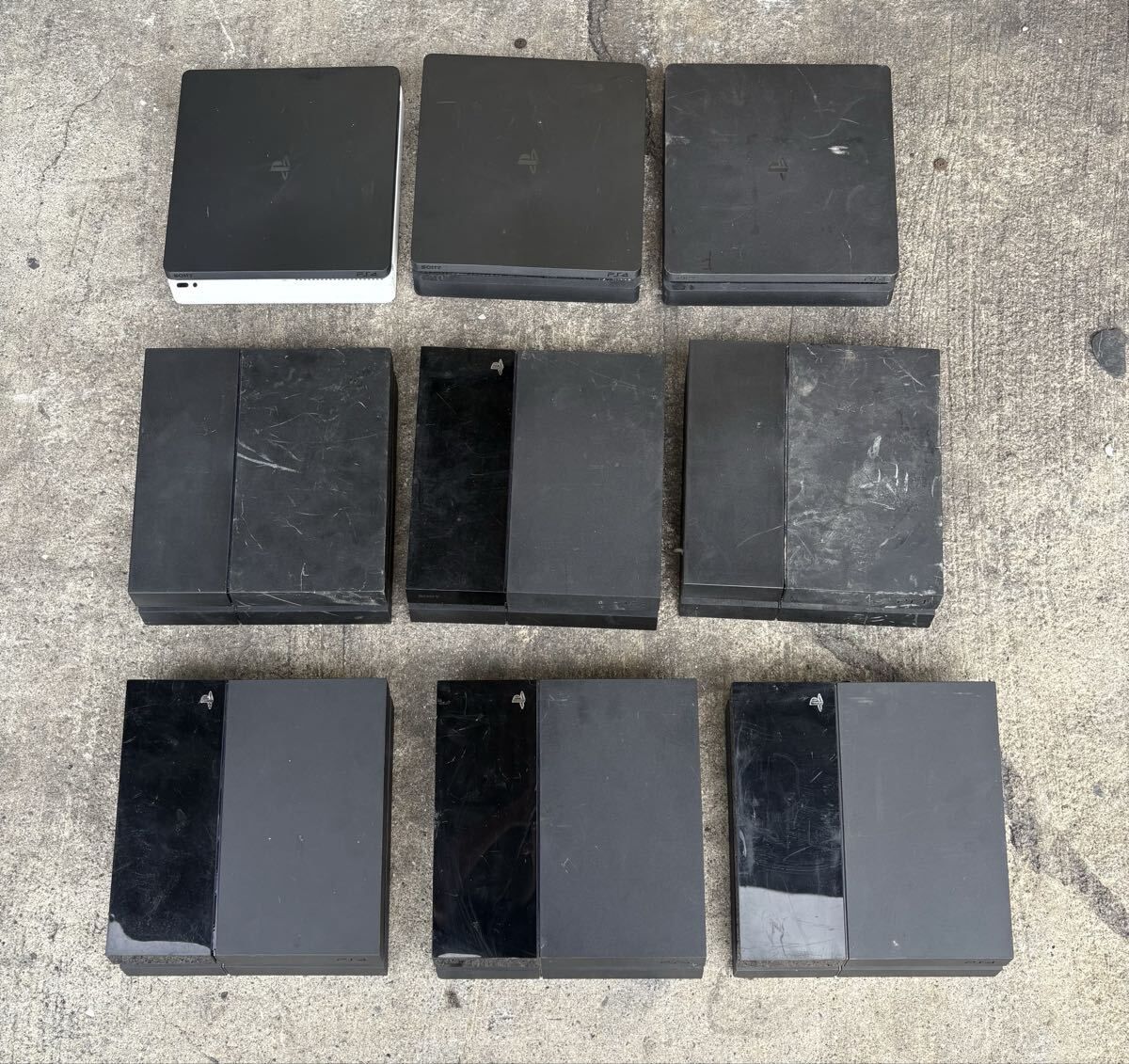 SONY ps4 PlayStation 4 台すべて 9 本体 Cuh-2000 3 本体 cuh-1200 4 本体 cuh-1000 2本体拍卖