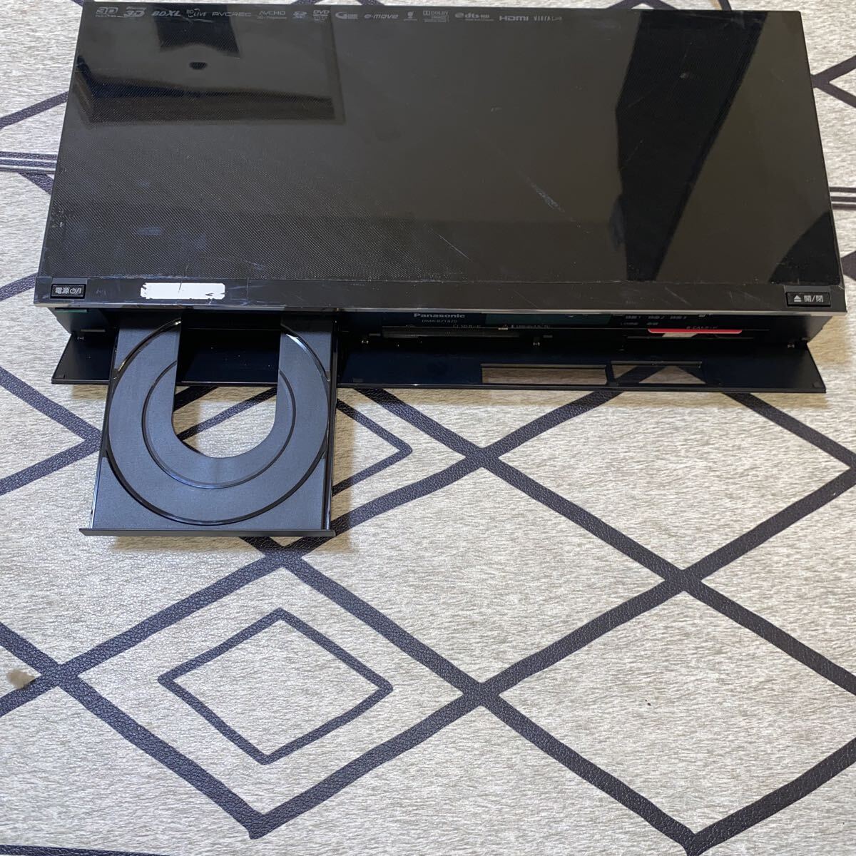 3番組同時録画 ブルーレイレコーダー PANASONIC DMR-BZT820(1TB HDD)拍卖