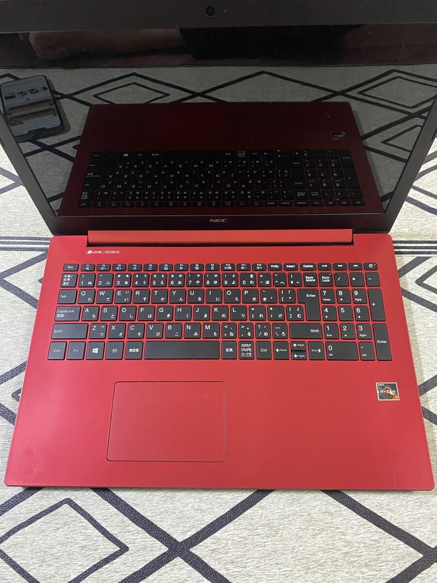 NEC LAVIE NS700/K (PC-NS700KAR-T) Ryzen 7-2700 U拍卖