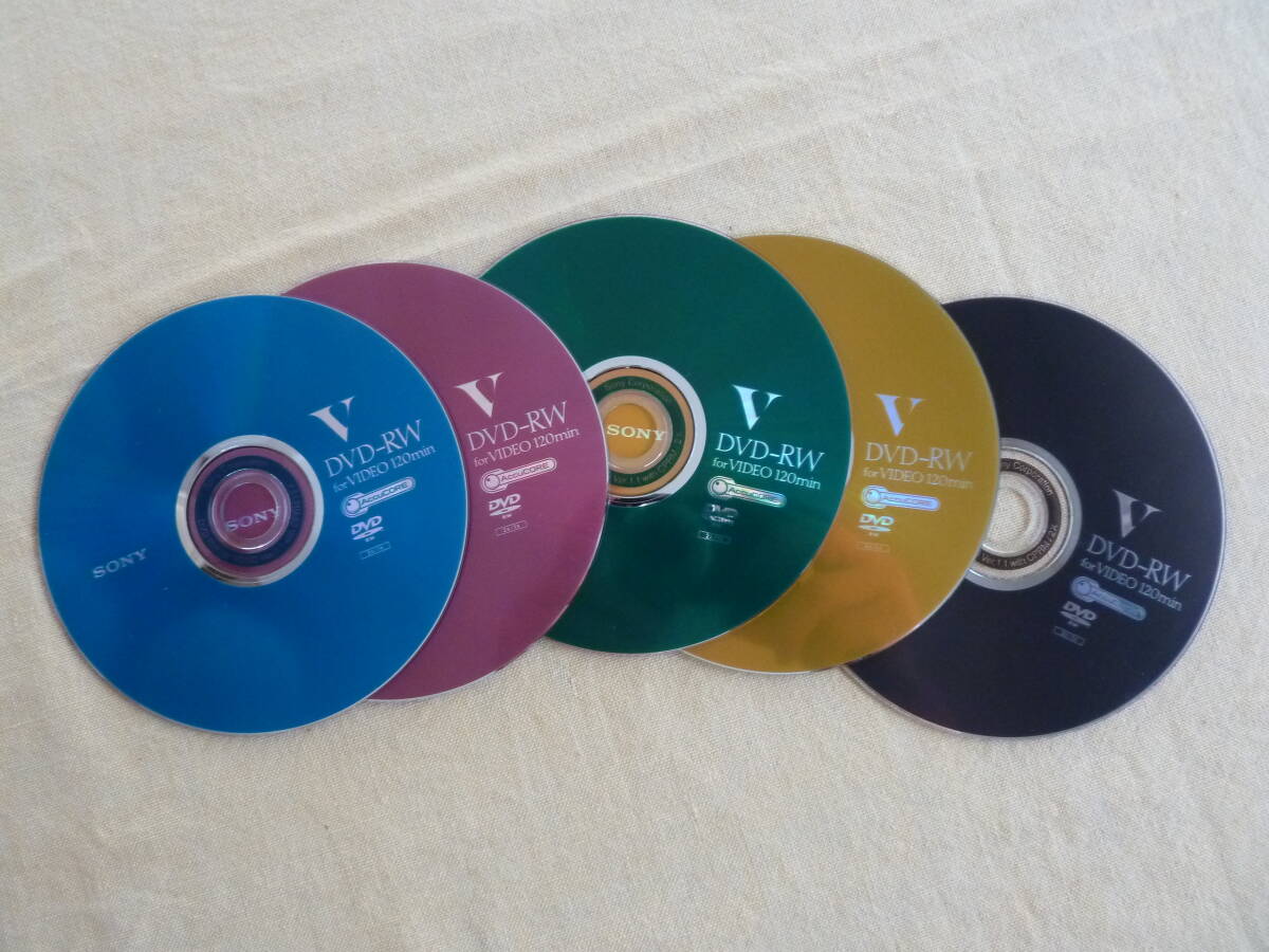 DVD-RW SONY ソニー ビデオ用 120分 1枚単位拍卖