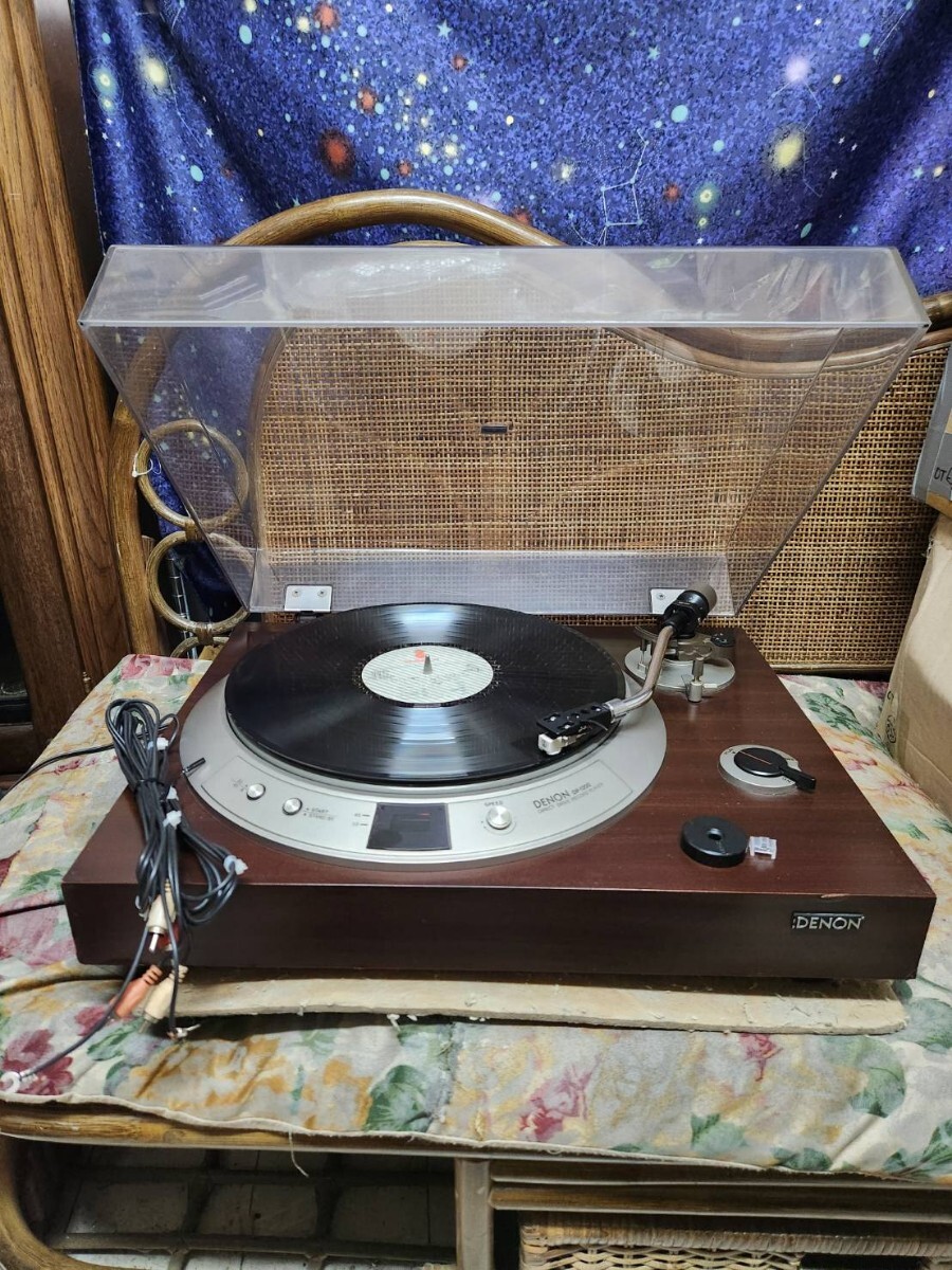 フルレストア美品!カートリッジ/針新品DENONレコードプレーヤーDP-1200拍卖