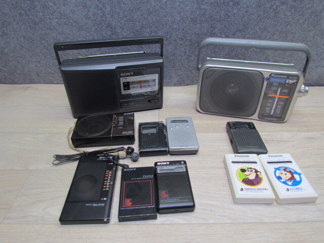 ☆ポケットラジオ・ポータブルラジオ【まとめて11台】☆SONY/Panasonic拍卖