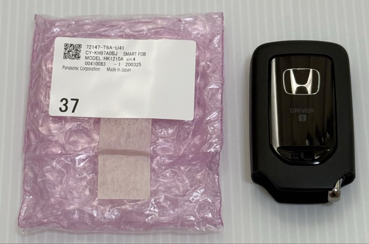 新品 未使用品 純正 HONDA ホンダ スマートキー ホンダ 4ボタン T6A-U41 キーレス CY-KH97A0BJ キーレスリモコン DRIVER1 拍卖