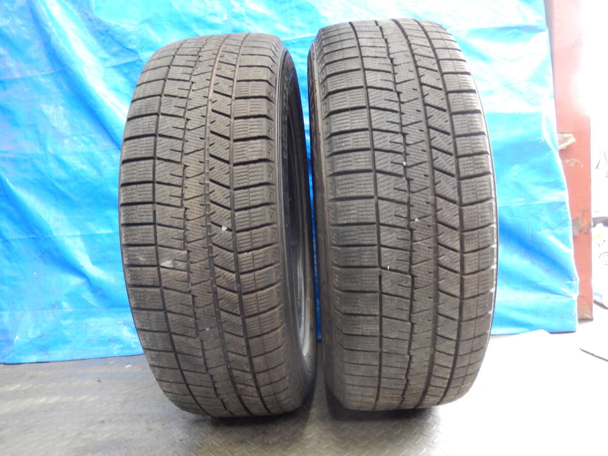 DUNLOP ダンロップ スタッドレスタイヤ WINTER MAXX 225/55R19 2023年製  2本/中古拍卖