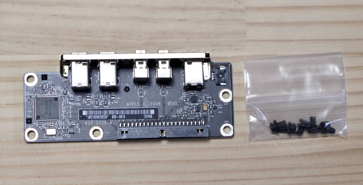 Early2009 MacPro用フロントUSB 2.0ポート/FireWire 800ポート/アナログステレオインライン入出力ミニジャック拍卖