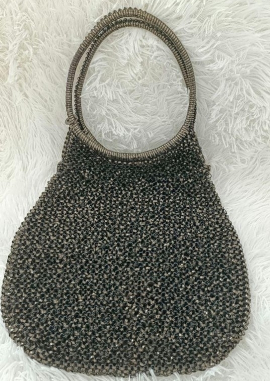美品 アンテプリマ ハンドバッグ 黒 ブラック拍卖