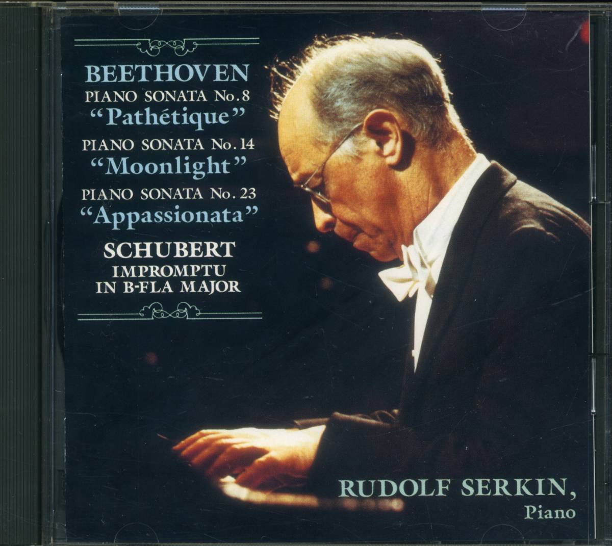 CD ベートーヴェン: ピアノ・ソナタ 「悲愴」「月光」「熱情」/ ゼルキン拍卖