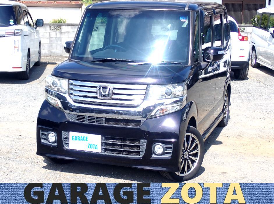 ターボ★クルコン★N-BOXカスタム 両側パワスラ ナビ Bluetooth TV DVD Rカメラ スマートキー2個♪ クリーニング済み 1590拍卖