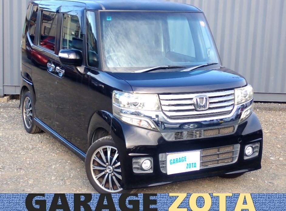 ターボ★車検たっぷり♪令和9年2月迄♪乗って帰れる★N-BOXカスタム★クルコン パドルシフト 両側パワスラ ETC 横滑り防止 2080拍卖