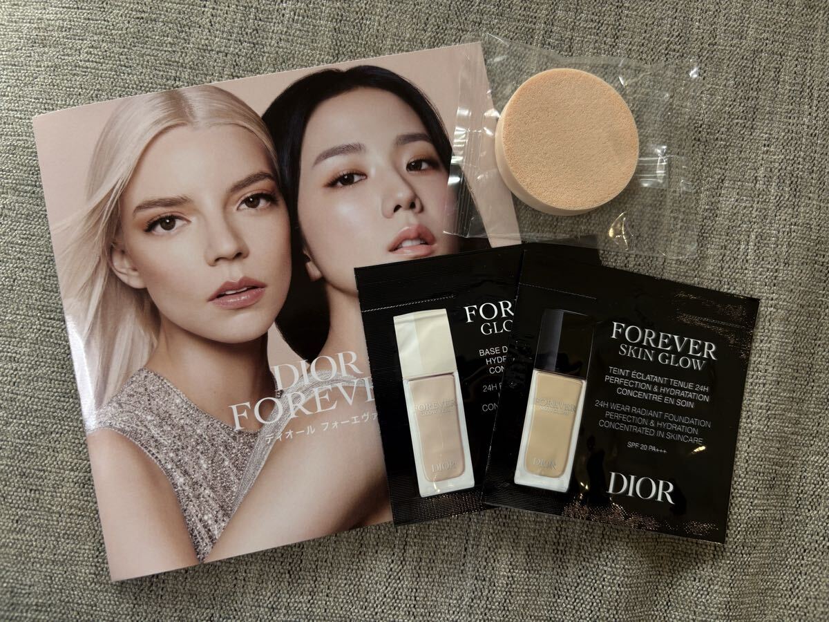 dior/DIOR/ディオールスキンフォーエヴァーグロウヴェール/フルイドグロウ/ON/メイクアップベース/リキッドファンデーション/送料180円拍卖