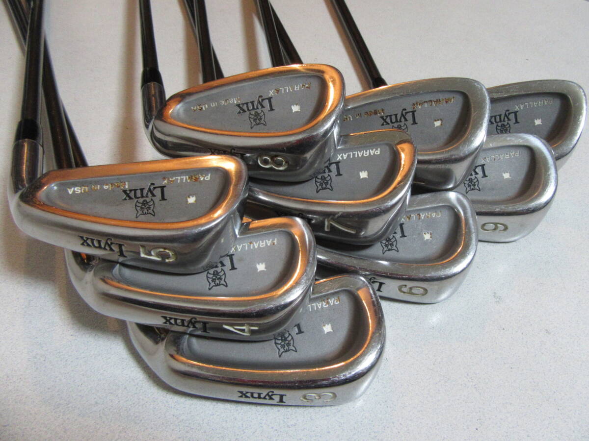 ★☆★希少★リンクス★Lynx PARALLAX★3-P.Sw(9本)★☆★拍卖