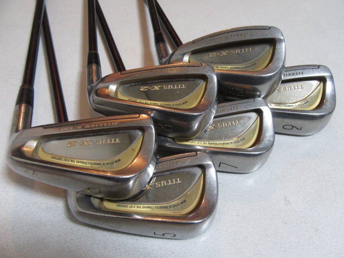 ★☆★マルマン★maruman TITUS X-2★5-Pw(6本)★☆★拍卖