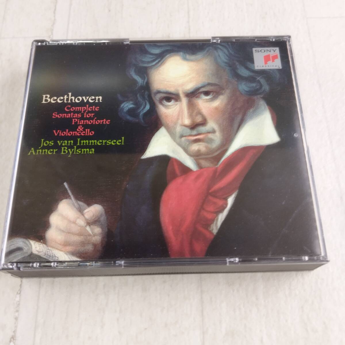 2C2 CD アンナー・ビルスマ ベートーヴェン チェロ・ソナタ全集拍卖