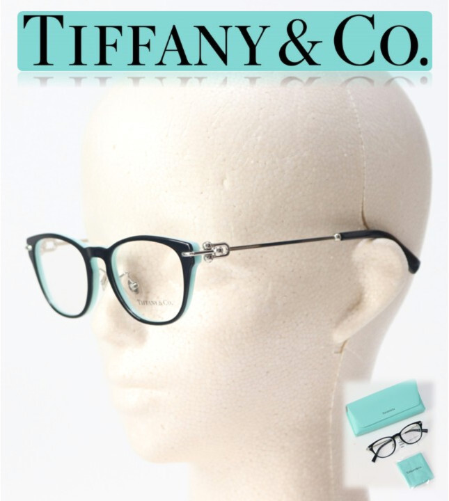 新品【TIFFANY&CO.ティファニー】2237D-8055 メガネフレーム 黒 v7695 プレゼントにも最適拍卖