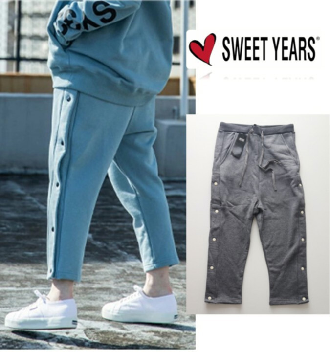 新品タグ付き【SY32 by SWEET YEARS スィートイヤーズ 】WOMEN'S SWEAT PANTS スウェットパンツ フリーサイズ v7632m拍卖