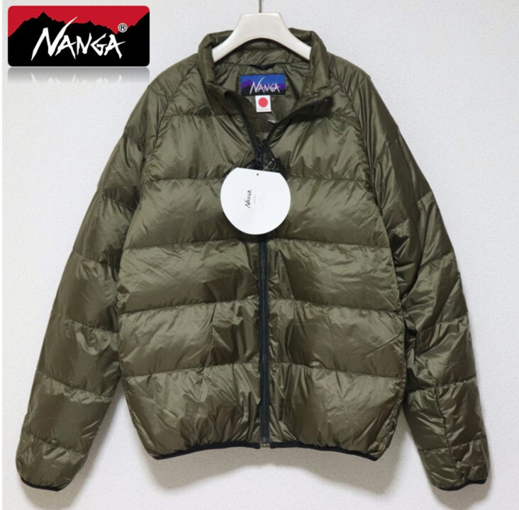 新品タグ付き【NANGA ナンガ】 超軽量 ホワイトダック90% ダウンジャケット L v4359拍卖