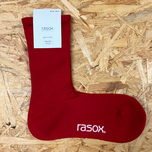 ★RASOX メリノベーシッククルー /SIZE.M(24-26cm)拍卖