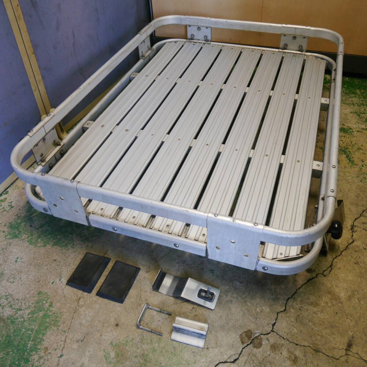 付属品付き☆三菱 E-H56A パジェロミニ ルーフ ラック ルーフ キャリア 202506-1002-1741-0 H56A-0051414 社外 カー アクセサリー☆拍卖