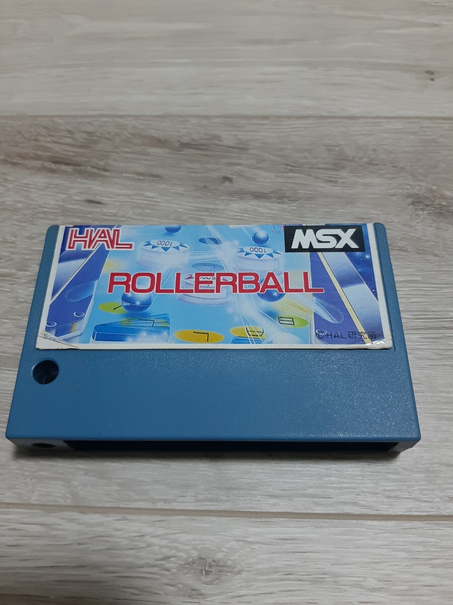 ★☆MSX カートリッジROMソフト ローラーボール ☆★拍卖