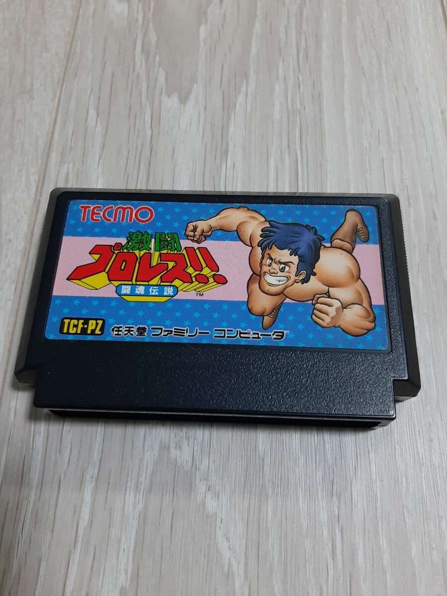 ★☆ファミコンソフト 激闘プロレス!!闘魂伝説☆★拍卖