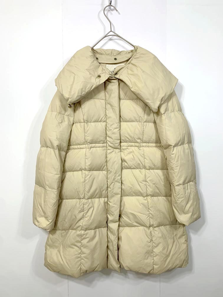 ef-de エフデ 51-44116001 ロングダウン コート size9/ベージュ ◆■拍卖