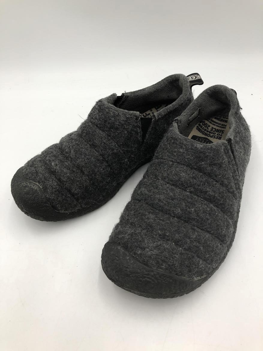 KEEN キーン HOWSER II 010722 ルームシューズ スリッポン リラックス シューズ size24.5?/グレー ■■ ☆ fjb5 レディース拍卖